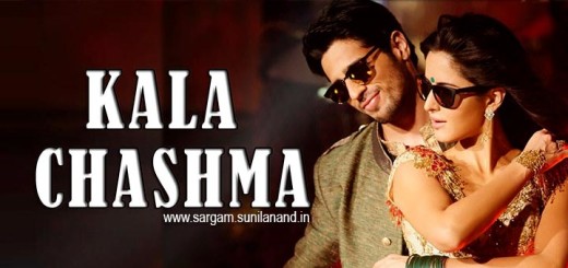 kala chashma piano song notes